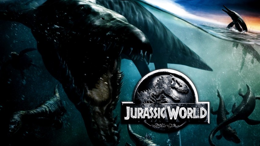 Jurassic World grunge logo HD wallpaper  Peakpx